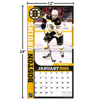 Boston Bruins kalendar 2024 Wall Calendar