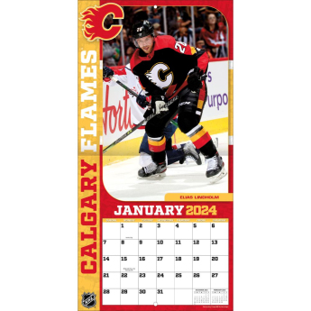 Calgary Flames kalendar 2024 Wall Calendar