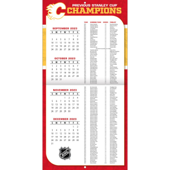 Calgary Flames kalendar 2024 Wall Calendar
