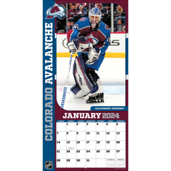 Colorado Avalanche kalendar 2024 Wall Calendar