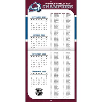 Colorado Avalanche kalendar 2024 Wall Calendar