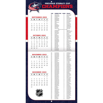 Columbus Blue Jackets kalendar 2024 Wall Calendar