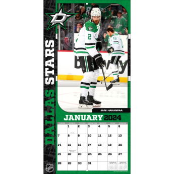 Dallas Stars kalendar 2024 Wall Calendar