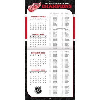 Detroit Red Wings kalendar 2024 Wall Calendar