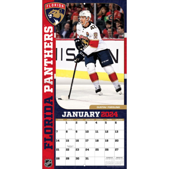 Florida Panthers kalendar 2024 Wall Calendar