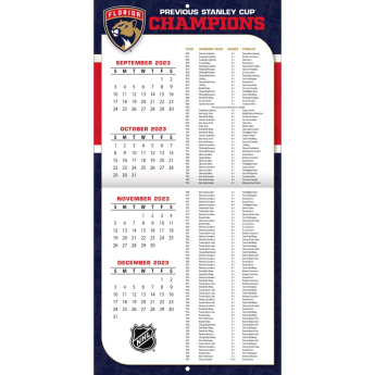 Florida Panthers kalendar 2024 Wall Calendar