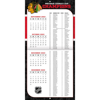 Chicago Blackhawks kalendar 2024 Wall Calendar