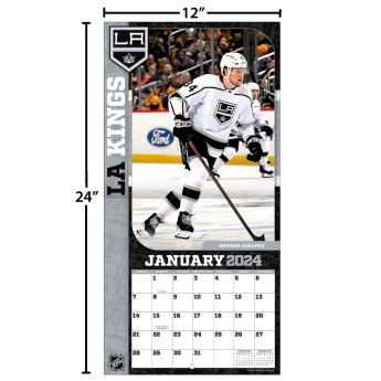 Los Angeles Kings kalendar 2024 Wall Calendar