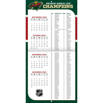 Minnesota Wild kalendar 2024 Wall Calendar