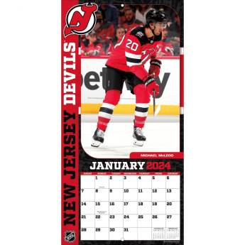New Jersey Devils kalendar 2024 Wall Calendar