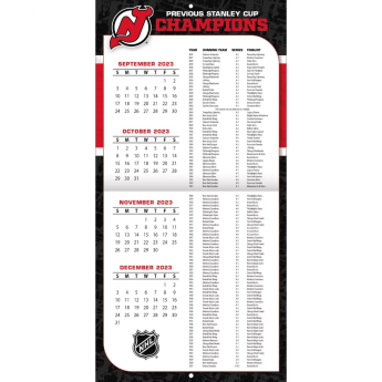 New Jersey Devils kalendar 2024 Wall Calendar