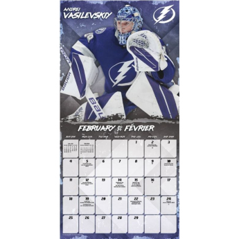 NHL proizvodi kalendar Stoppers 2024 Wall Calendar