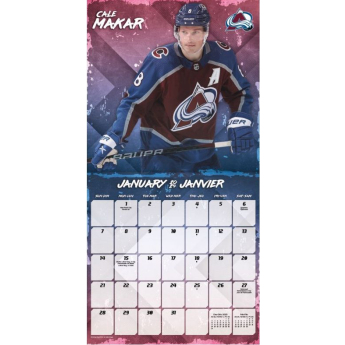 NHL proizvodi kalendar Superstars 2024 Wall Calendar