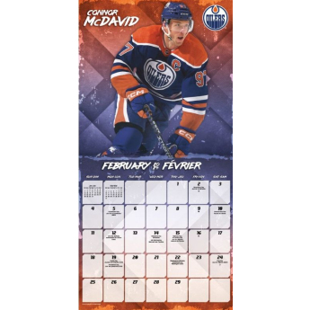 NHL proizvodi kalendar Superstars 2024 Wall Calendar
