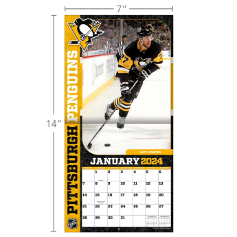 Pittsburgh Penguins kalendar 2024 Wall Calendar