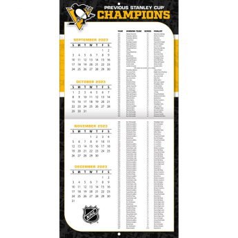 Pittsburgh Penguins kalendar 2024 Wall Calendar