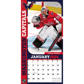 Washington Capitals kalendar 2024 Wall Calendar