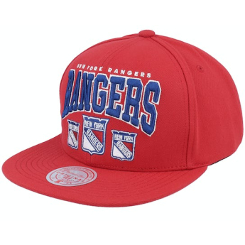 New York Rangers šilterica ravnog oboda NHL Champ Stack Snapback