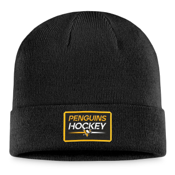 Pittsburgh Penguins zimske kape Authentic Pro Prime Cuffed Beanie black