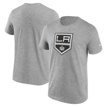Los Angeles Kings muška majica Primary Logo Graphic T-Shirt Sport Gray Heather