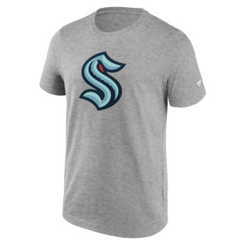 Seattle Kraken muška majica Primary Logo Graphic T-Shirt Sport Gray Heather