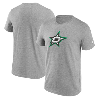 Dallas Stars muška majica Primary Logo Graphic T-Shirt Sport Gray Heather