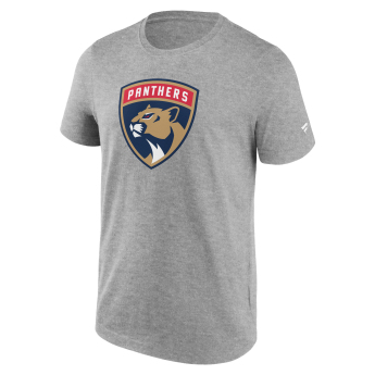 Florida Panthers muška majica Primary Logo Graphic T-Shirt Sport Gray Heather