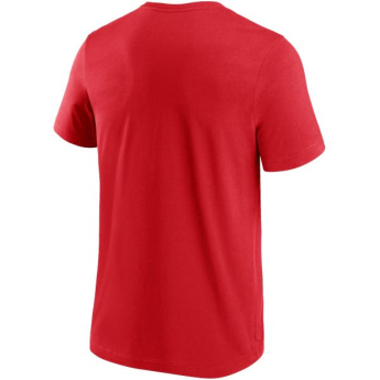 Chicago Blackhawks muška majica Chrome Graphic T-Shirt Athletic Red