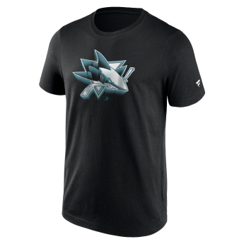 San Jose Sharks muška majica Chrome Graphic T-Shirt Black