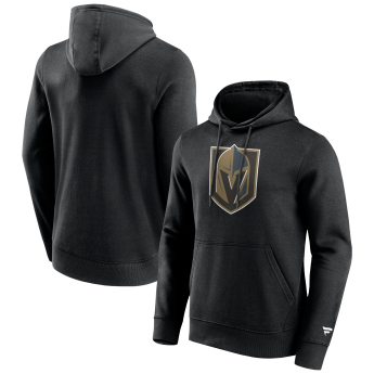 Vegas Golden Knights muška majica s kapuljačom Primary Logo Fanatics Graphic Hoodie Black