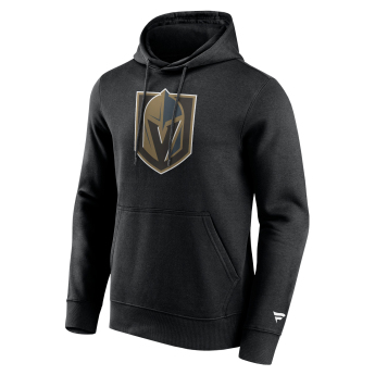 Vegas Golden Knights muška majica s kapuljačom Primary Logo Fanatics Graphic Hoodie Black