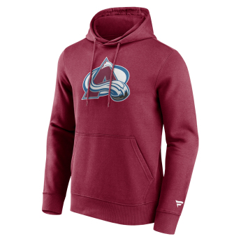 Colorado Avalanche muška majica s kapuljačom Primary Logo Graphic Hoodie Rhododendron