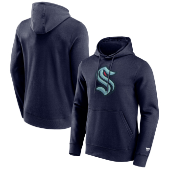 Seattle Kraken muška majica s kapuljačom Logo Graphic Hoodie Maritime Blue