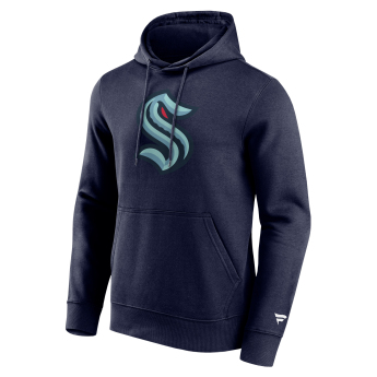 Seattle Kraken muška majica s kapuljačom Logo Graphic Hoodie Maritime Blue