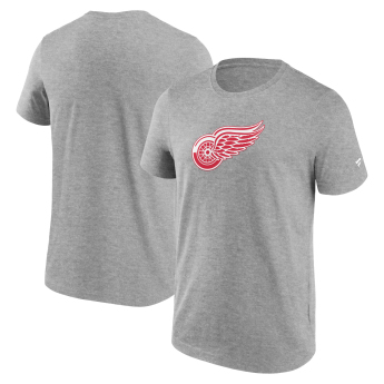 Detroit Red Wings muška majica Logo Graphic Sport Gray Heather