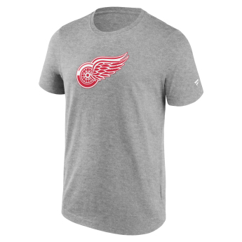 Detroit Red Wings muška majica Logo Graphic Sport Gray Heather
