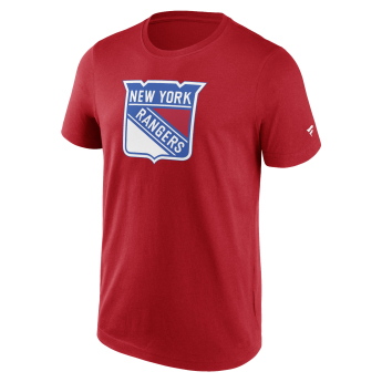 New York Rangers muška majica Primary Logo Graphic Athletic Red