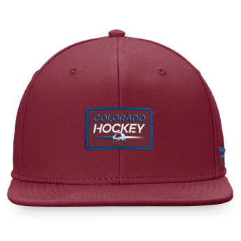 Colorado Avalanche šilterica ravnog oboda Authentic Pro Prime Flat Brim Snapback red