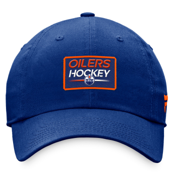 Edmonton Oilers kapa za bejzbol Authentic Pro Prime Graphic Unstructured Adjustable blue