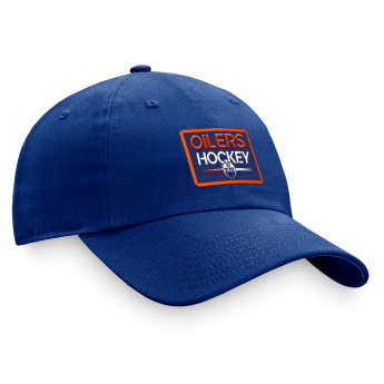 Edmonton Oilers kapa za bejzbol Authentic Pro Prime Graphic Unstructured Adjustable blue