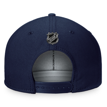 New York Rangers šilterica ravnog oboda Authentic Pro Prime Flat Brim Snapback navy