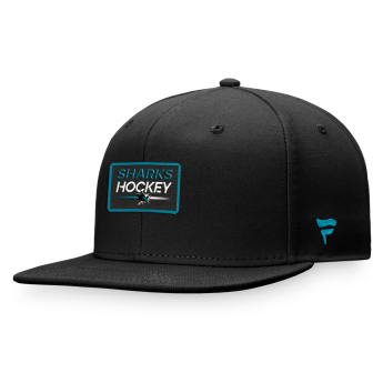 San Jose Sharks šilterica ravnog oboda Authentic Pro Prime Flat Brim Snapback black