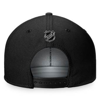San Jose Sharks šilterica ravnog oboda Authentic Pro Prime Flat Brim Snapback black