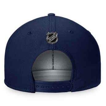 Seattle Kraken šilterica ravnog oboda Authentic Pro Prime Flat Brim Snapback navy