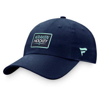 Seattle Kraken kapa za bejzbol Authentic Pro Prime Graphic Unstructured Adjustable navy