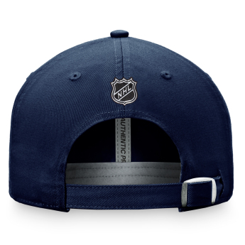 Seattle Kraken kapa za bejzbol Authentic Pro Prime Graphic Unstructured Adjustable navy