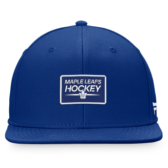 Toronto Maple Leafs šilterica ravnog oboda Authentic Pro Prime Flat Brim Snapback blue