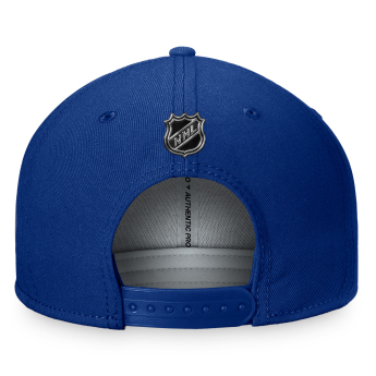 Toronto Maple Leafs šilterica ravnog oboda Authentic Pro Prime Flat Brim Snapback blue