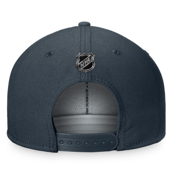Vegas Golden Knights šilterica ravnog oboda Authentic Pro Prime Flat Brim Snapback grey