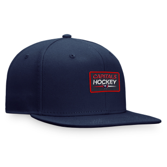Washington Capitals šilterica ravnog oboda Authentic Pro Prime Flat Brim Snapback navy